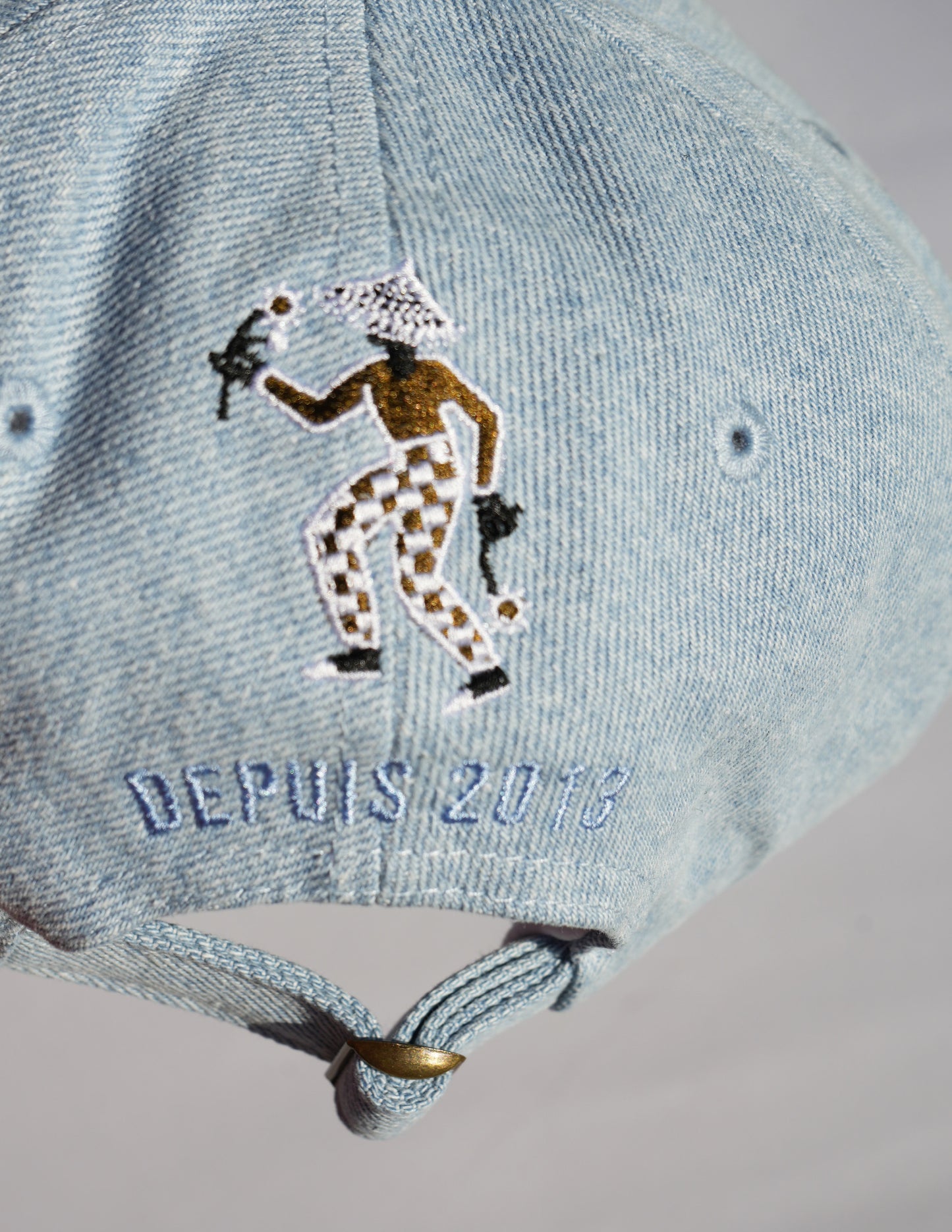 Rue Dix Denim Dad Cap