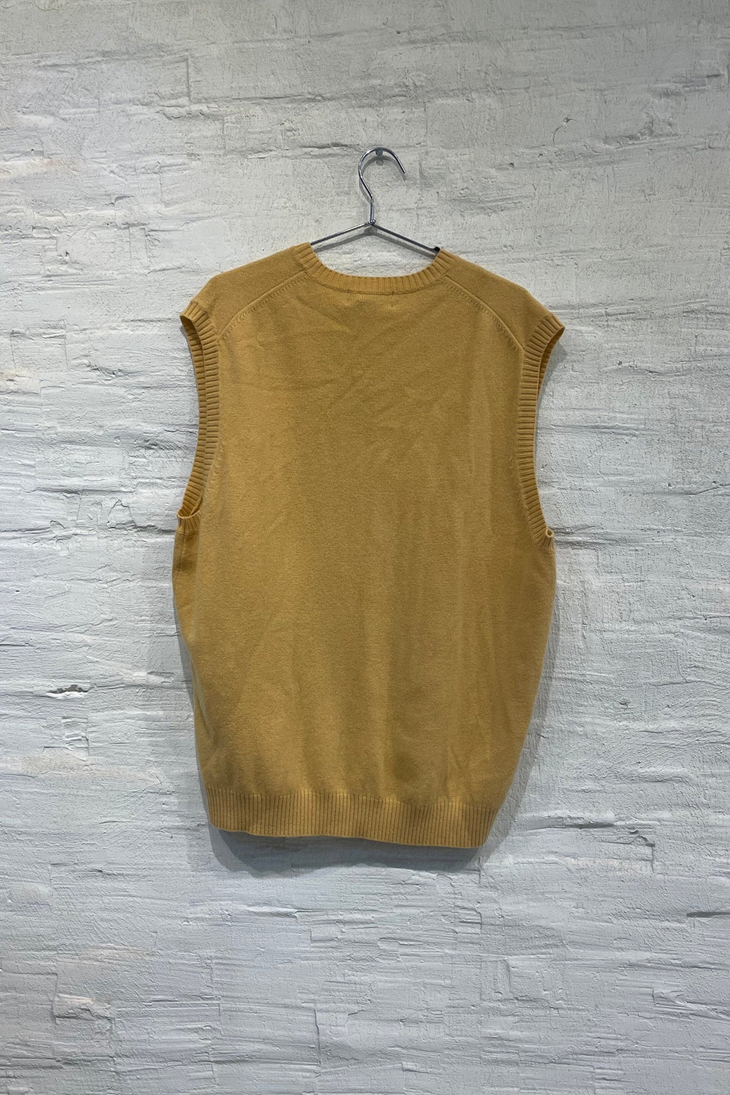 Yellow Brooks Brothers Sweater Vest -Vintage/ Used