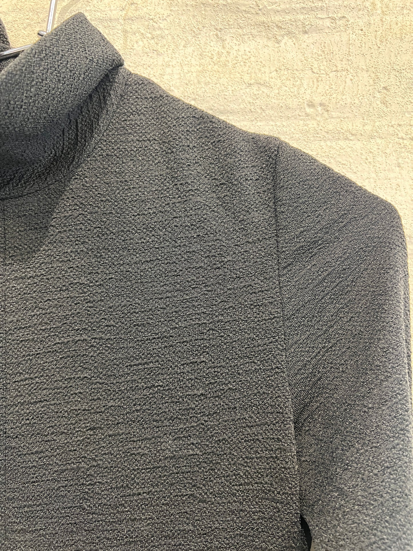 Long black turtleneck dress -Vintage/ Used