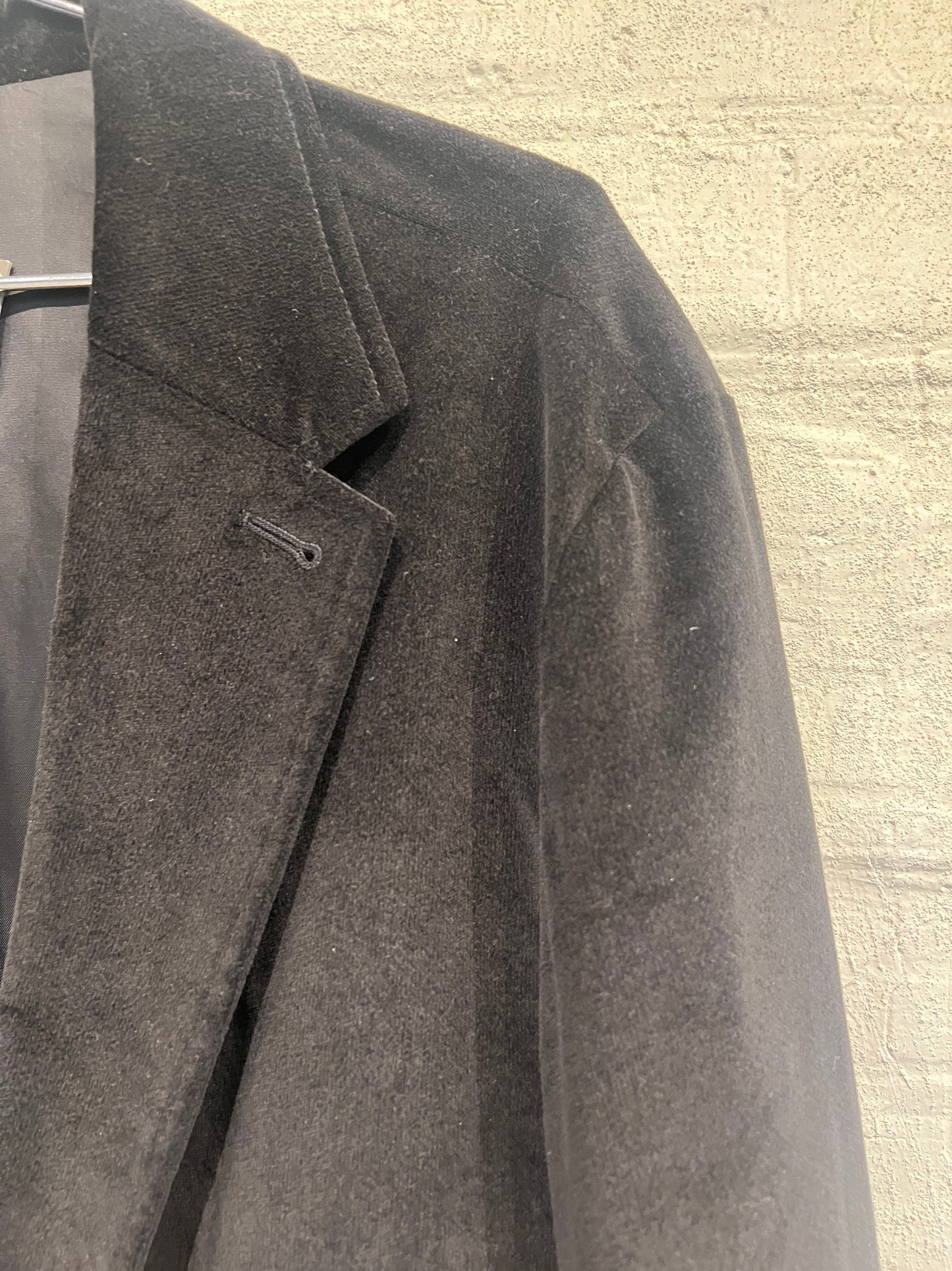 Black Velvet Blazer- Vintage Used