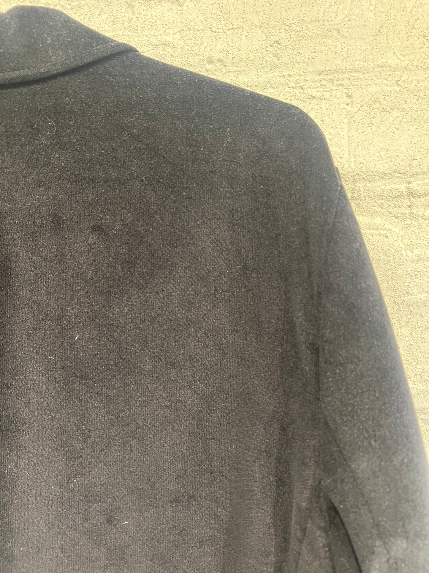 Black Velvet Blazer- Vintage Used