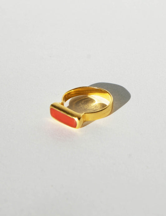 Carnelian Jasper Stone Ring
