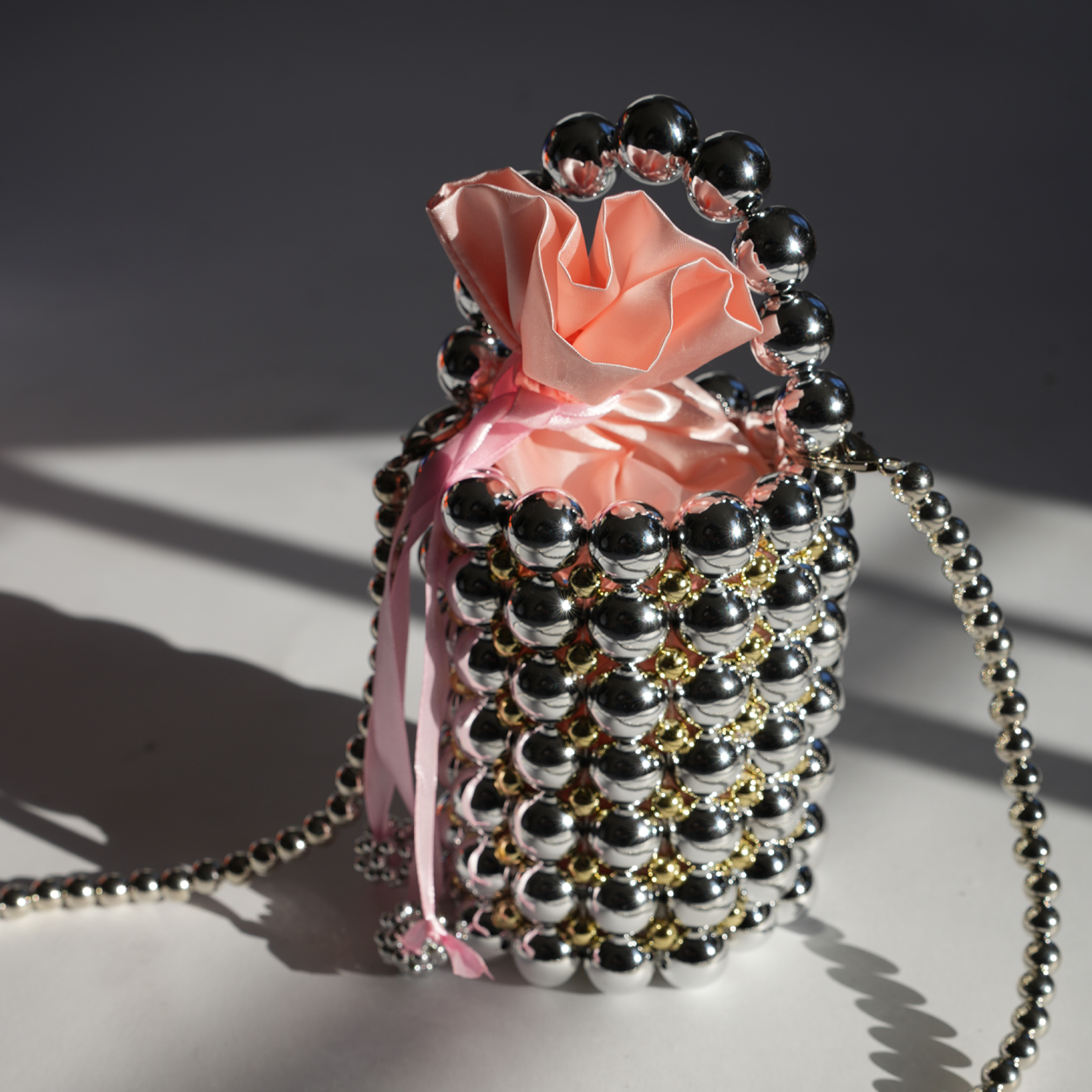 Pearl Mini Bucket Bag