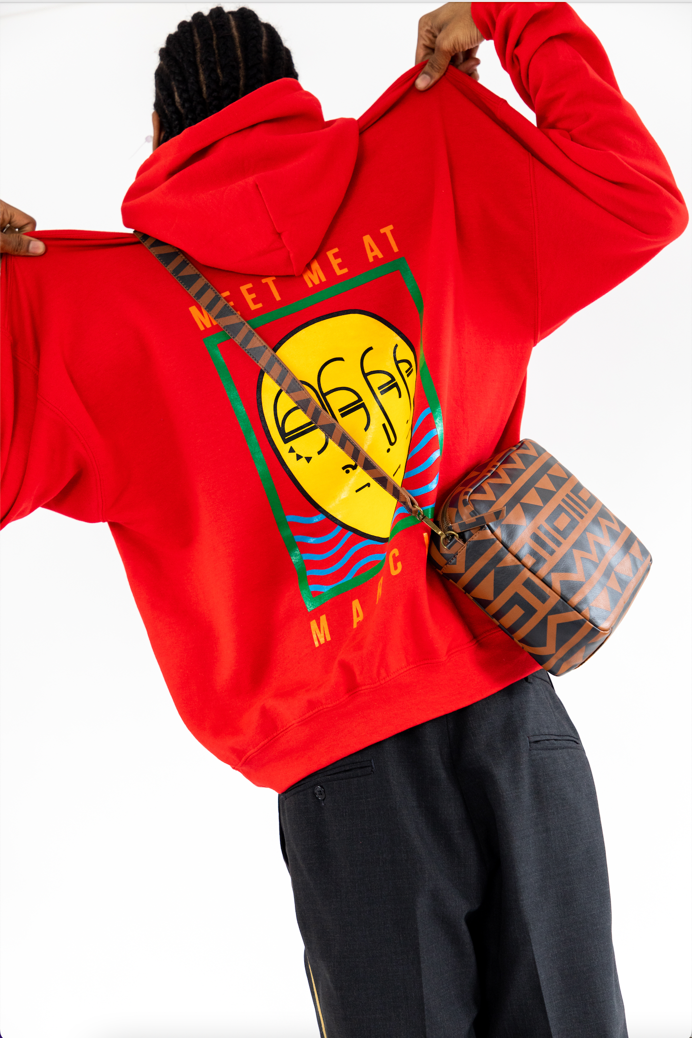 Meet Me at Marche Sweatshirt Red