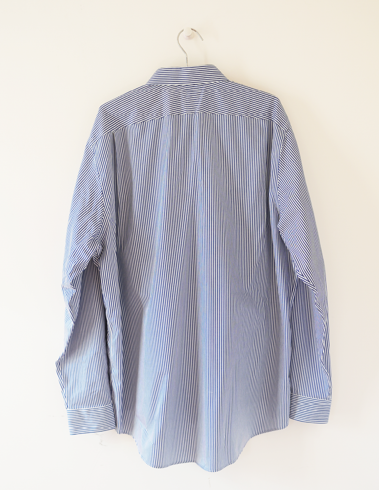 XXL Sweetheart Softie Blue & Blue Stripe Button Down