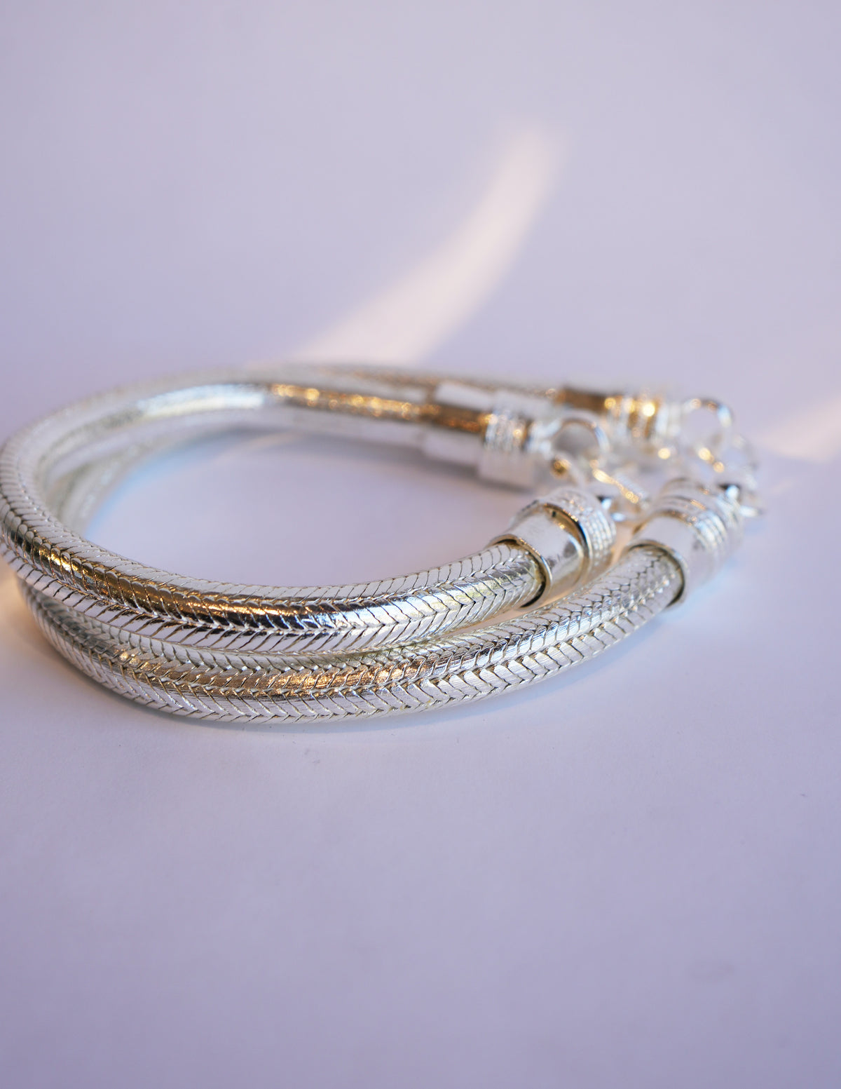 Silver Serpentine Bracelet