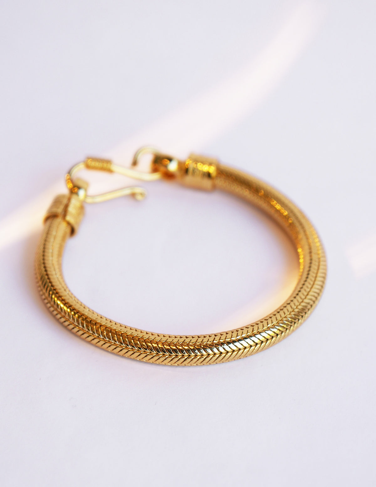 Gold Serpentine Bracelet