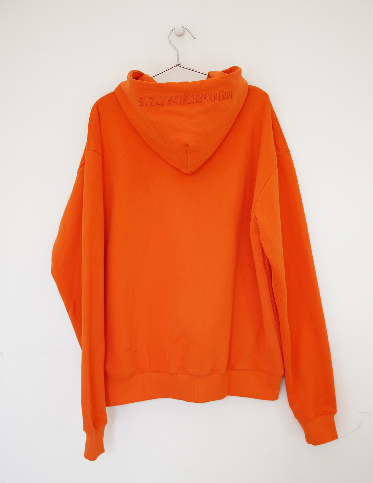 Orange Oversized Rue Dix Hoodie