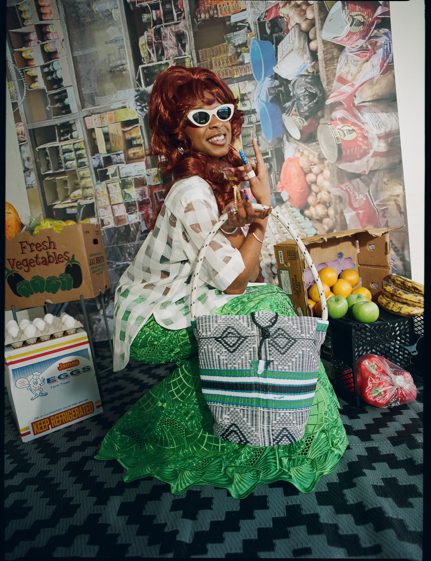 Large Boom Bucket Bag