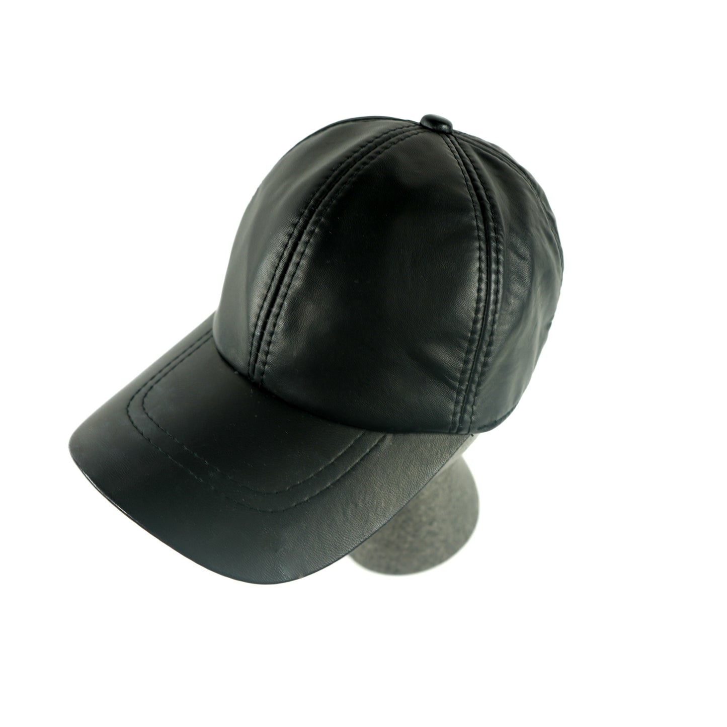 Leather Baseball Cap