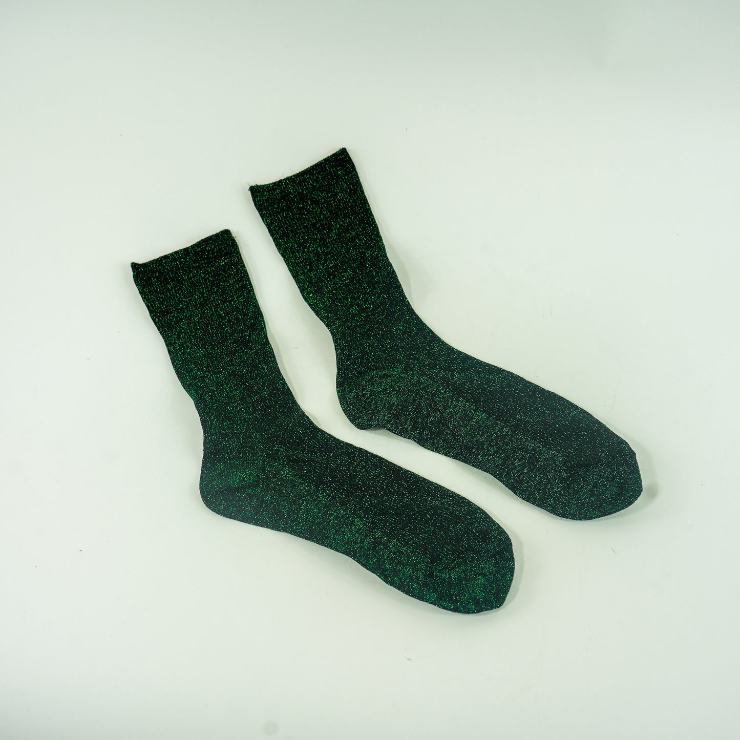 Glitter Crew Top Socks