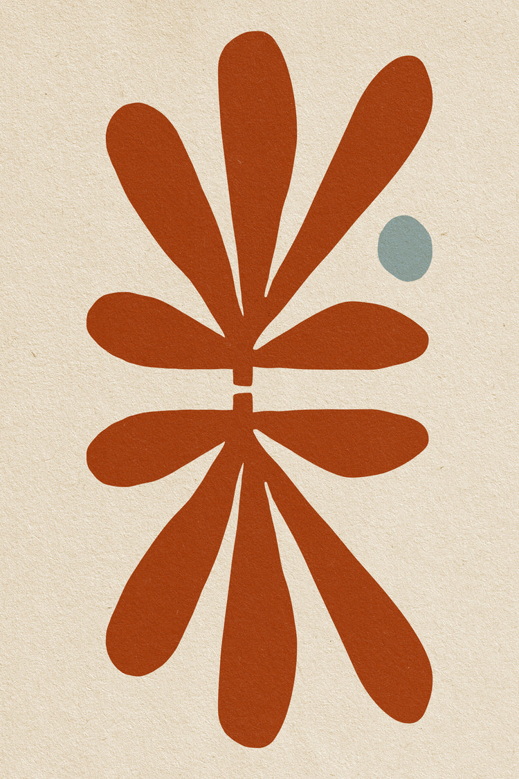 Floral Postcard