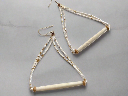 Beaded earring