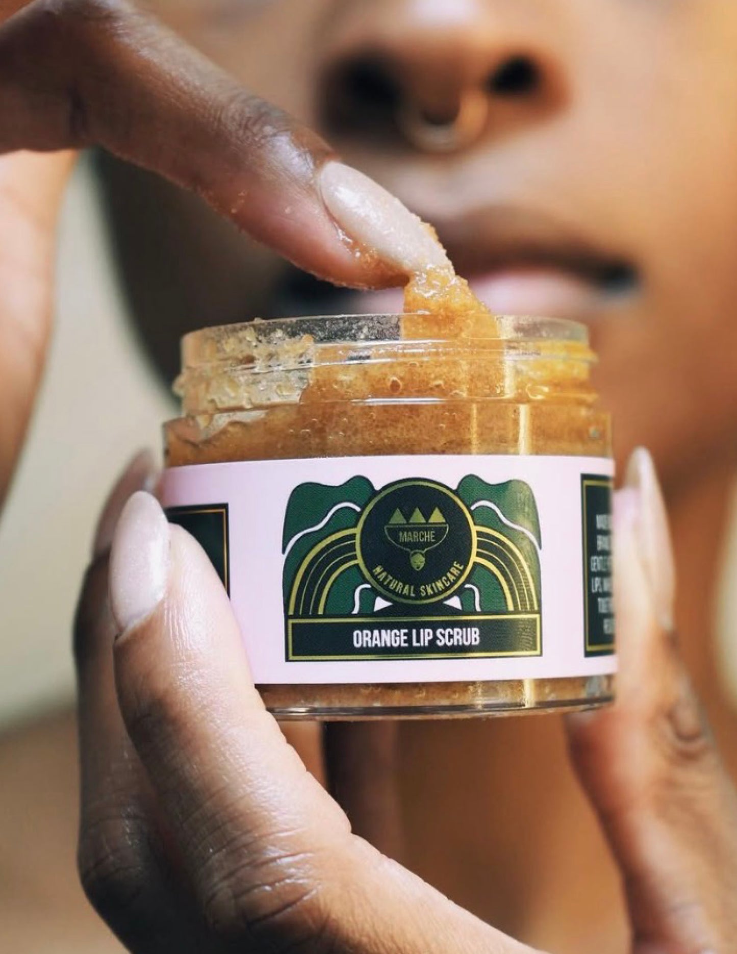 Orange Lip Scrub