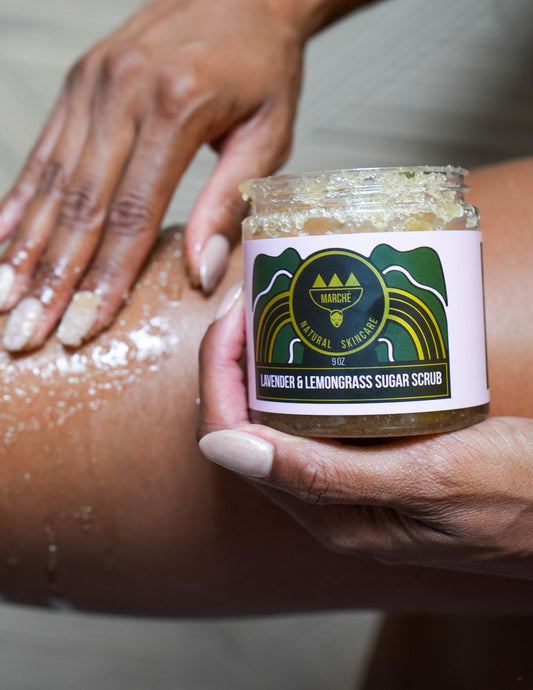Lavender & Lemongrass Sugar Scrub 8oz