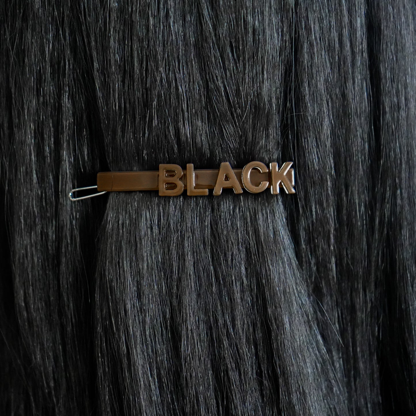 “BLACK” Hair Clip Barrettes