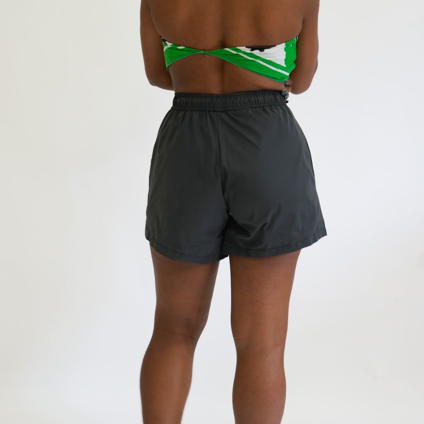 Black Marché Reflective Run Short