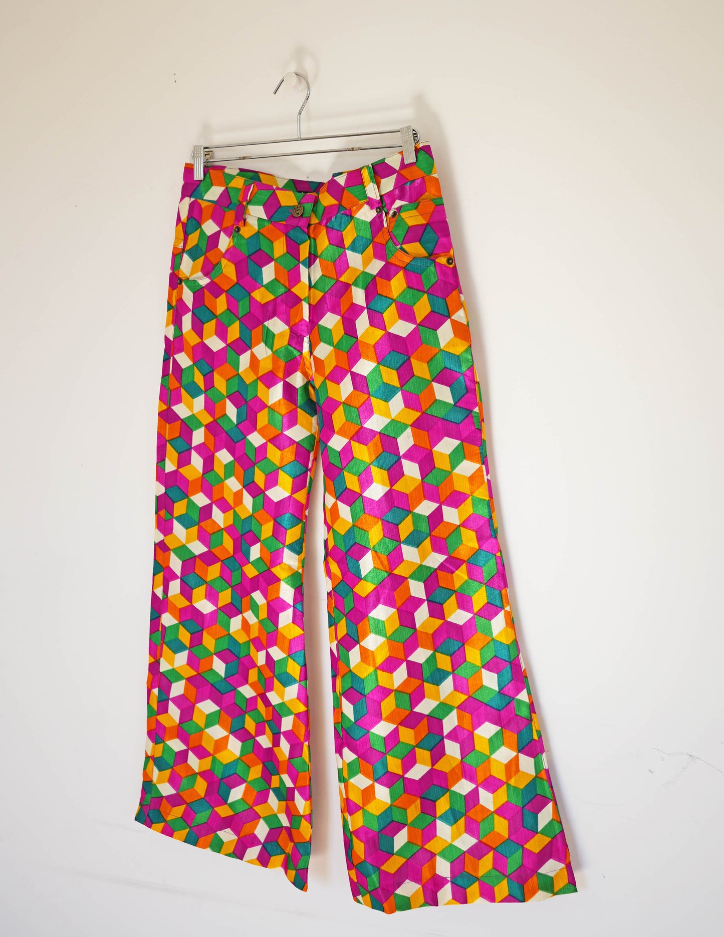 Raver Geo Shantung  Pant