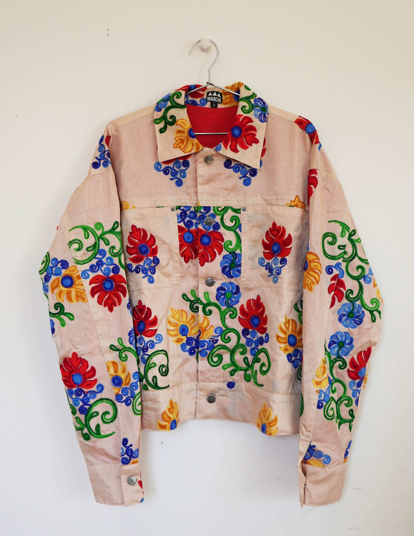 Diagne Light Floral Embroidered Jacket