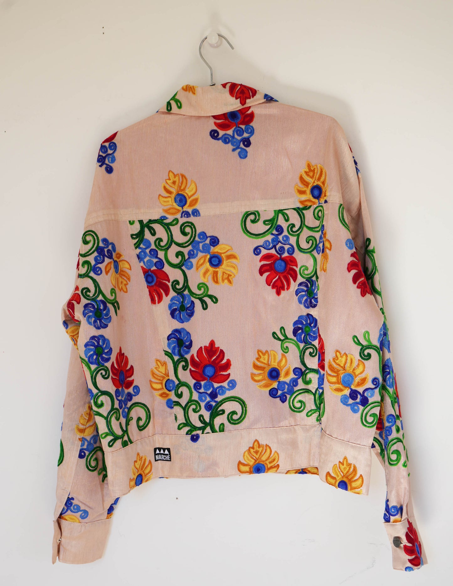 Diagne Light Floral Embroidered Jacket