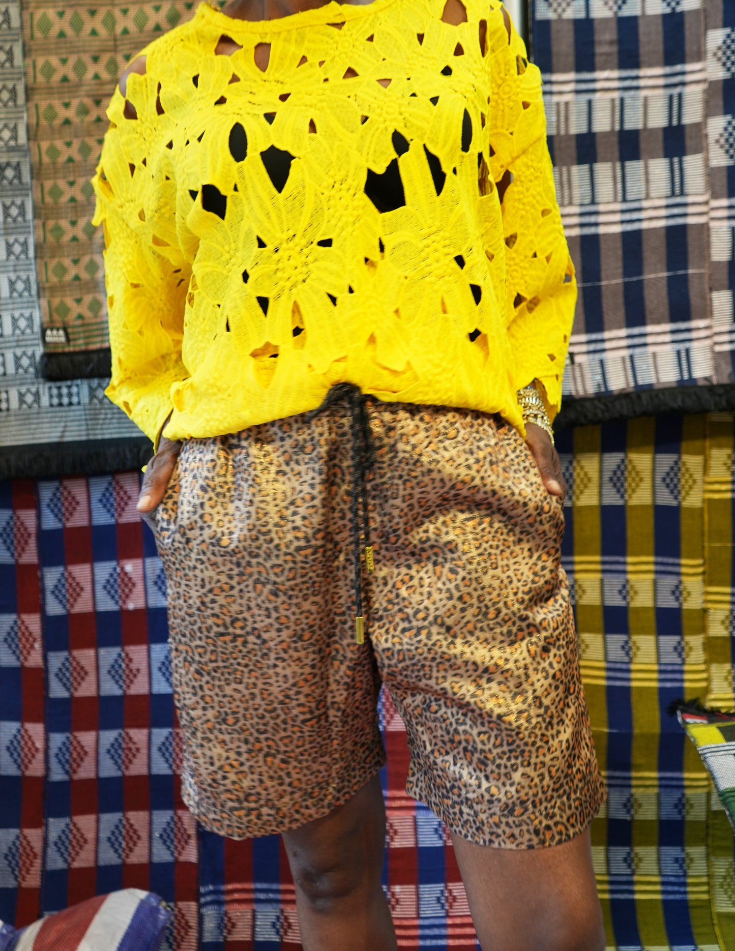 Lamine Animal Short