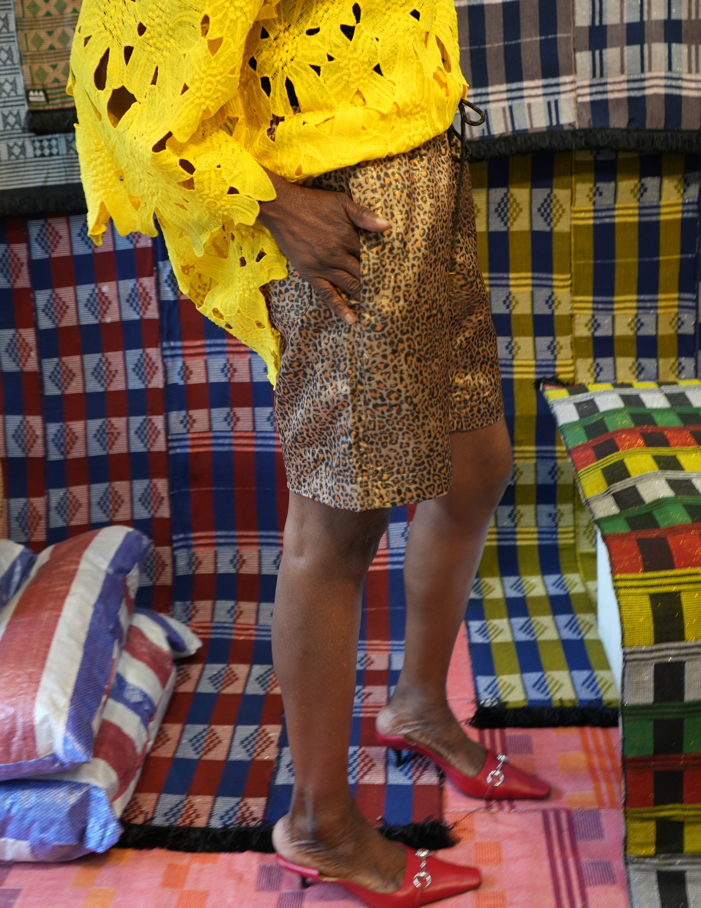 Lamine Animal Short
