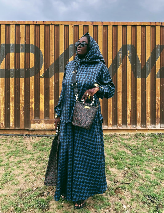 Mafalye Reversible Fil-à-fil Skirt