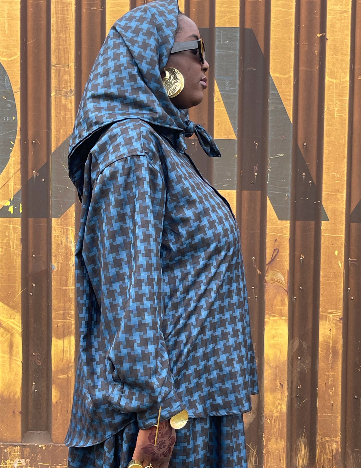 Vinegar Hill II Crop Button Up