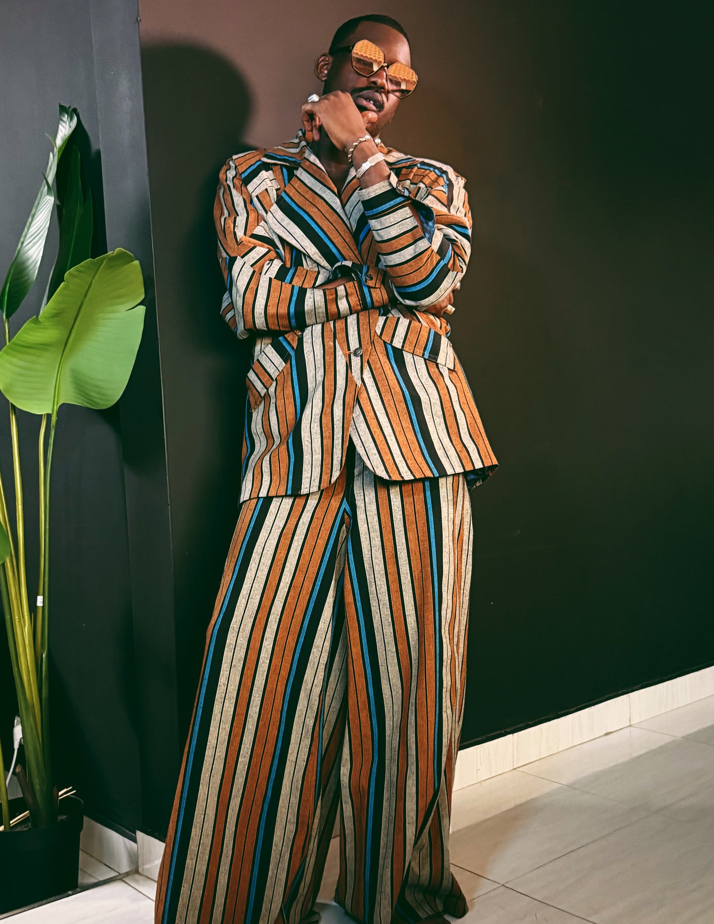 Boss Zee Zee Striped Pants