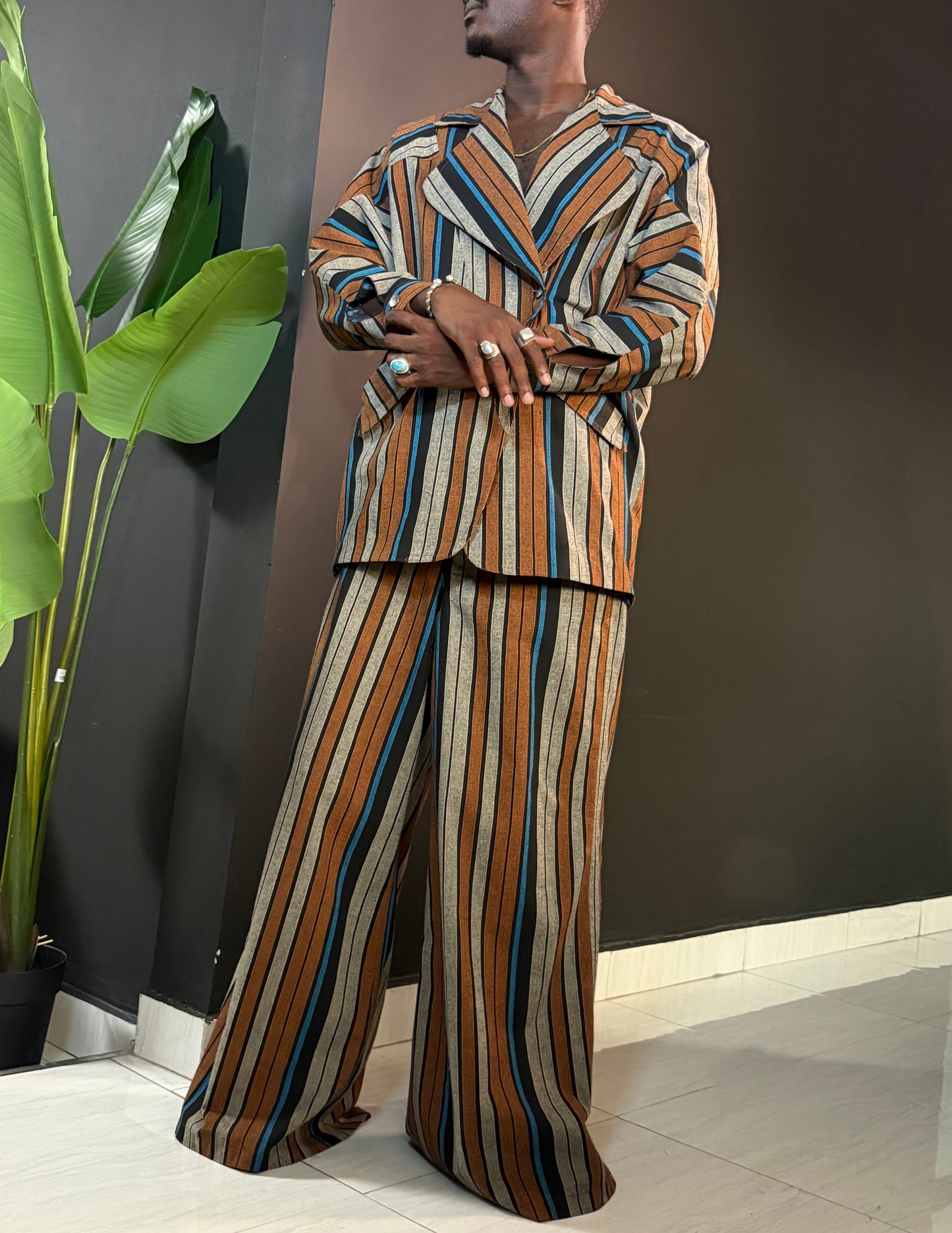 Boss Zee Zee Striped Pants