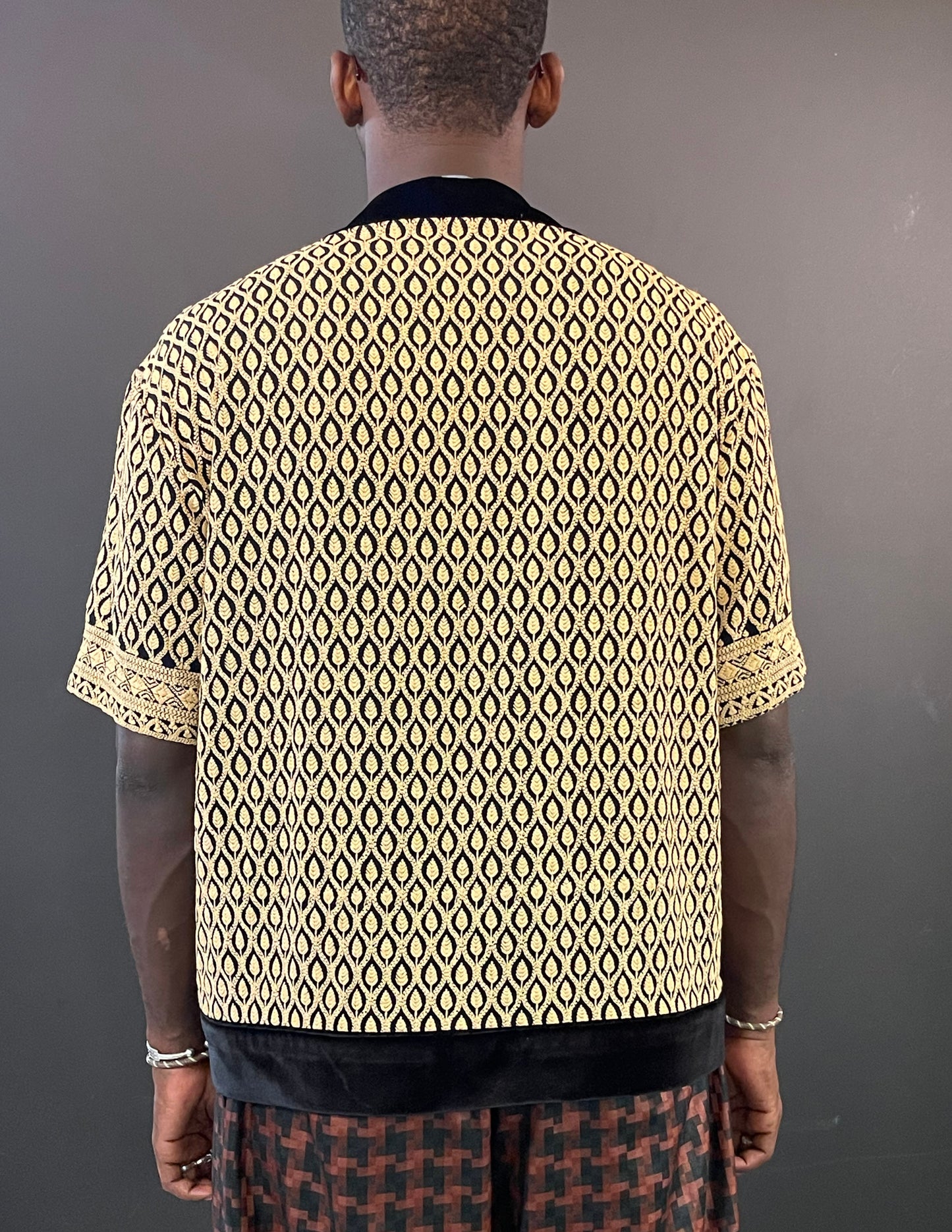 Laye Wheat Bowling Shirt
