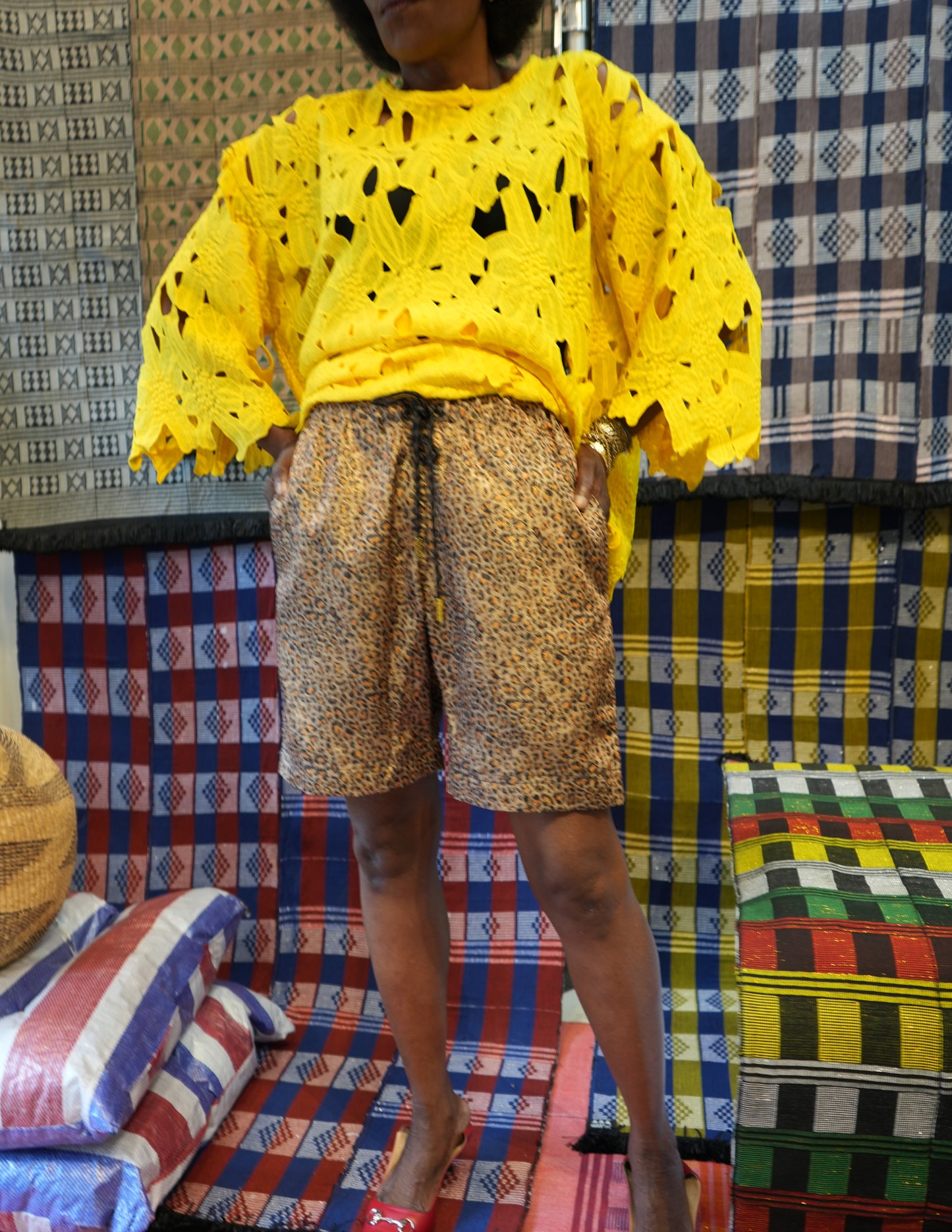 Lamine Animal Short