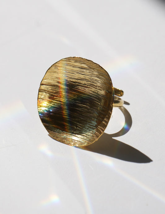 Bakuli Circular Bowl Ring