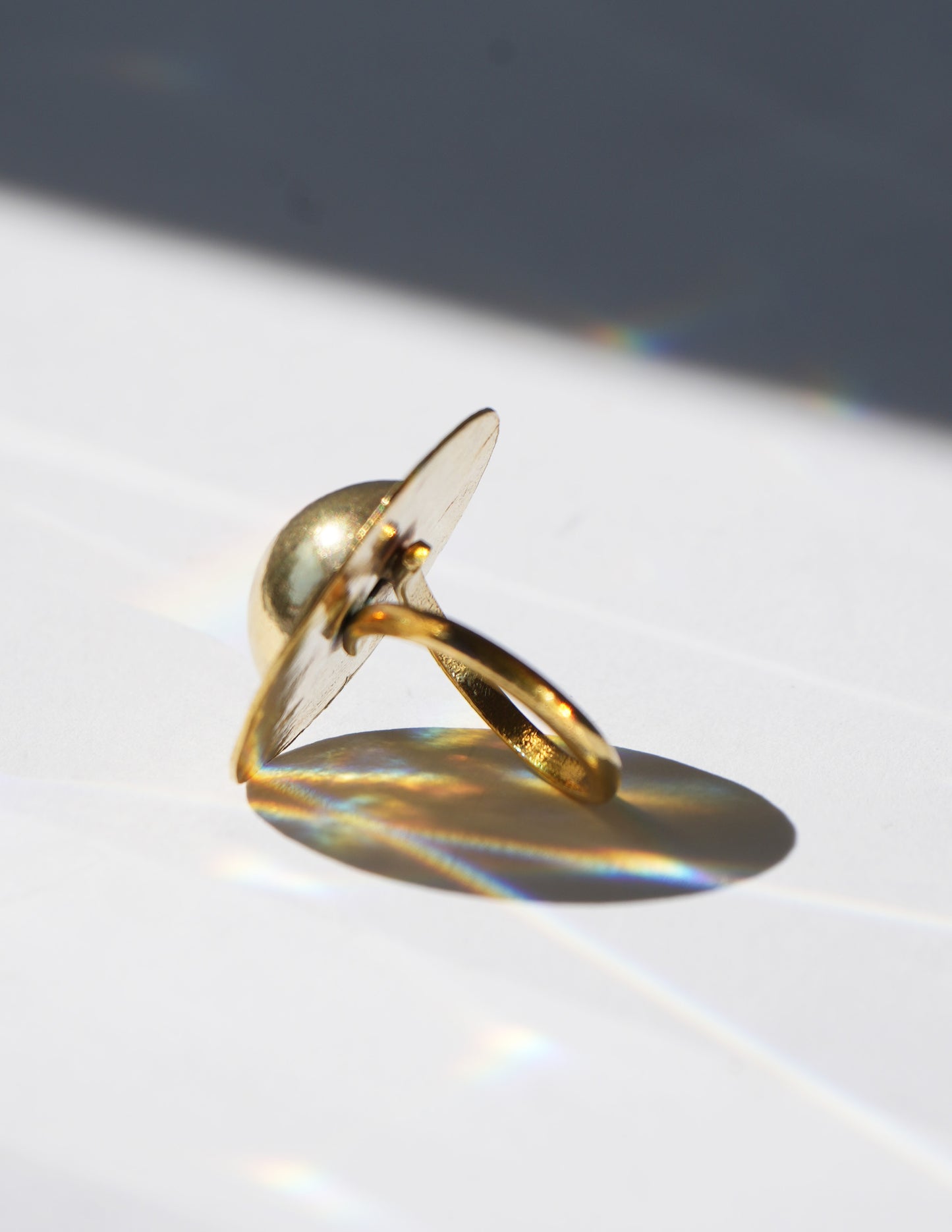 Bona Button Disc Ring