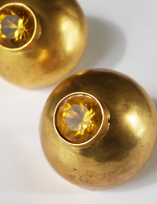 Mchanga Clip On Earrings