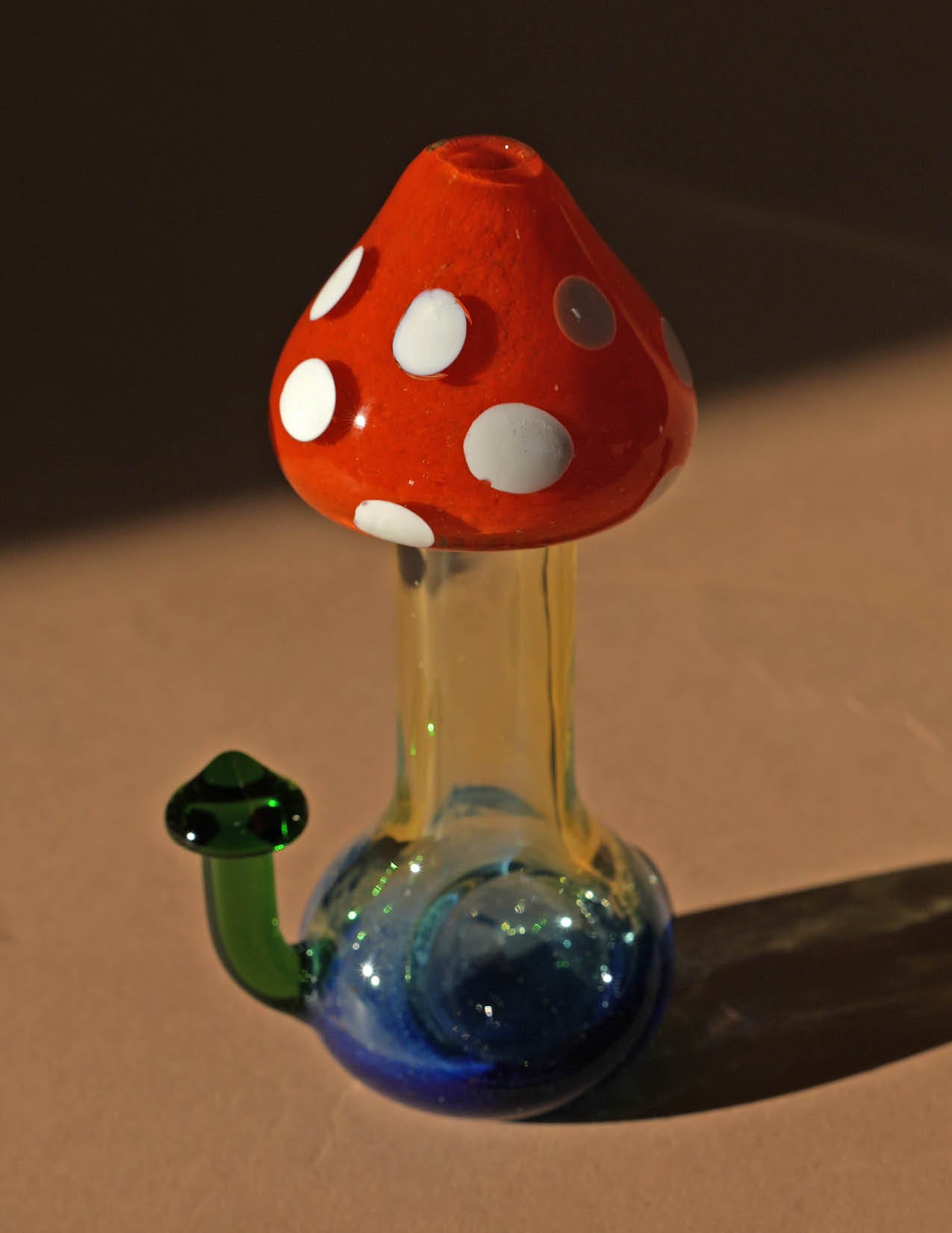 Mushroom Glass Pipe