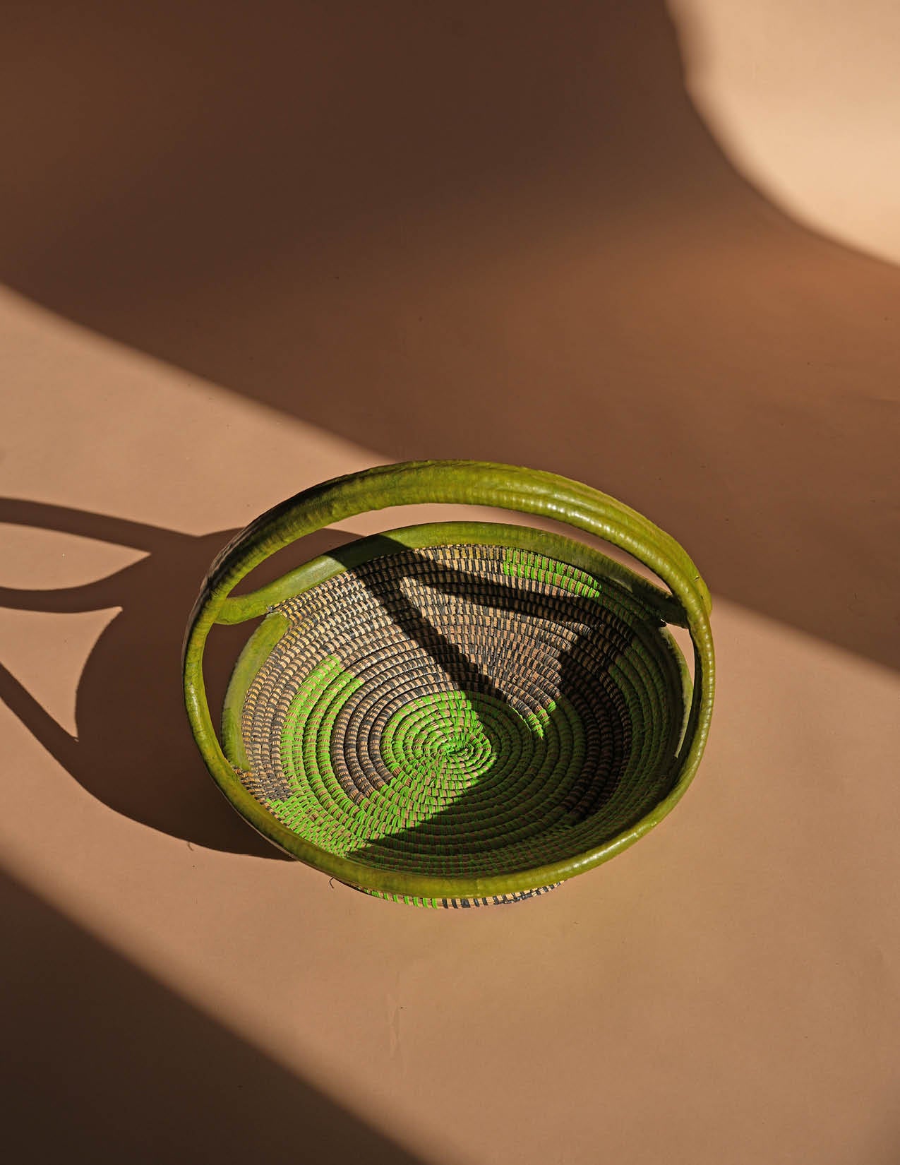 Erikah Woven + Leather Fruit Baskets