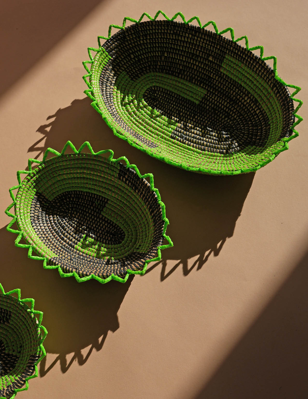 Genna Woven Basket Bowls