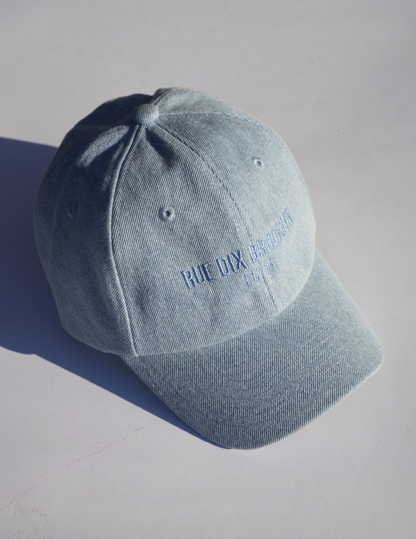 Rue Dix Denim Dad Cap