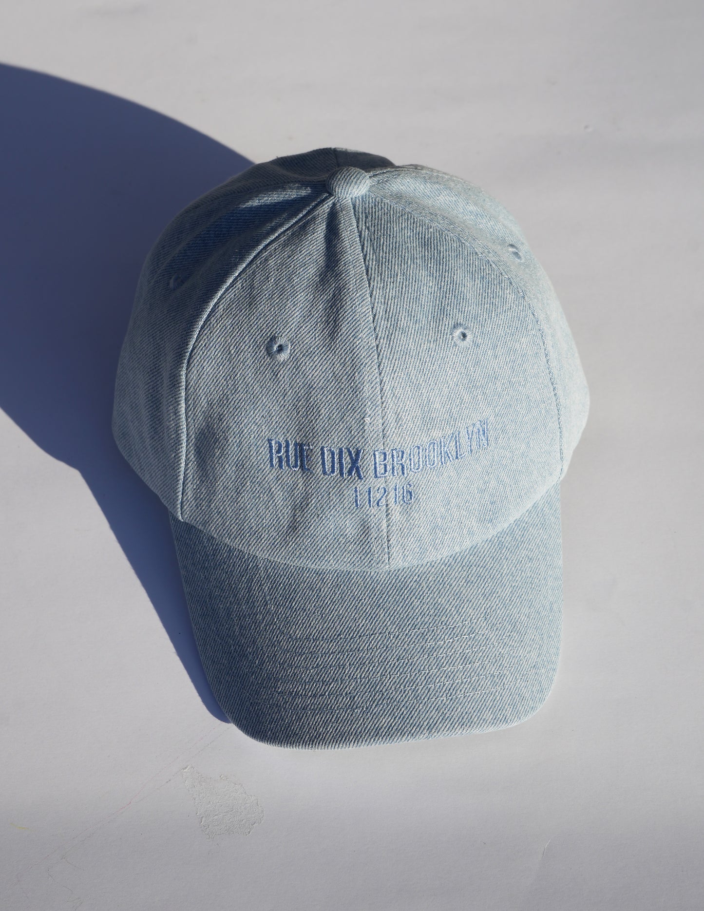 Rue Dix Denim Dad Cap