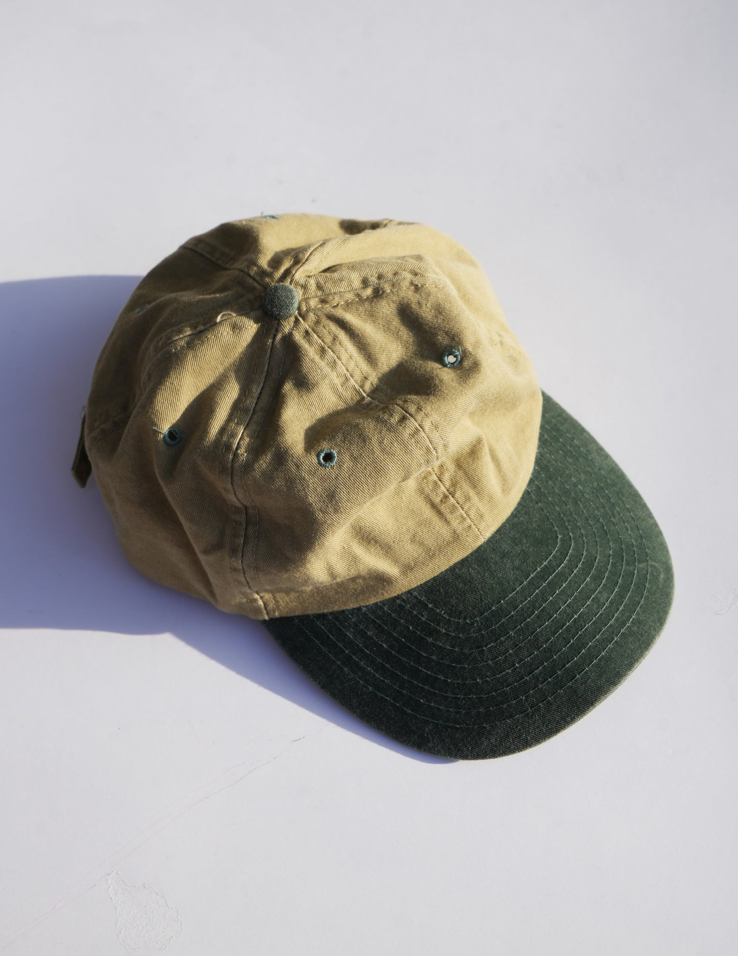Forest Green Two toned Dad Hat