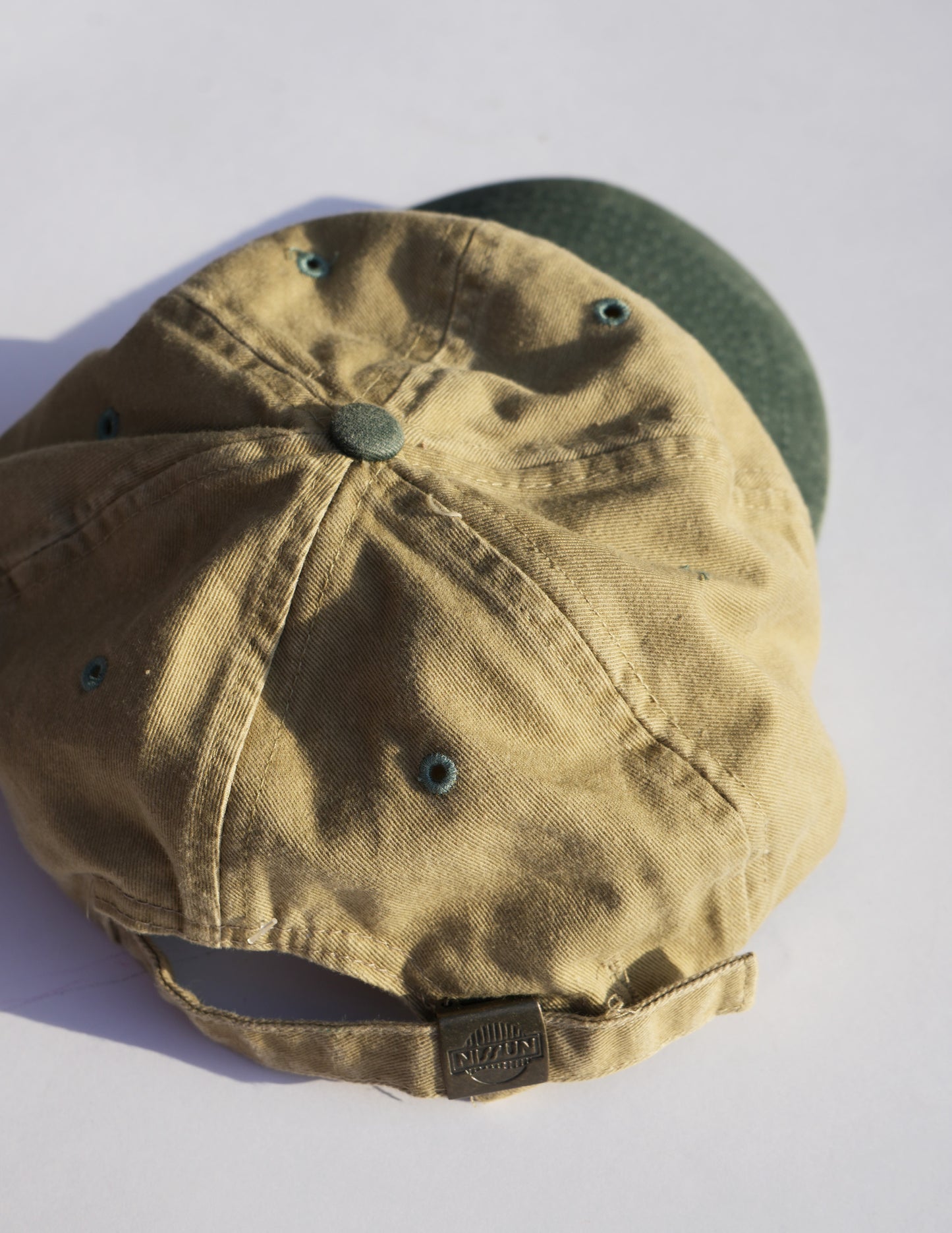 Forest Green Two toned Dad Hat