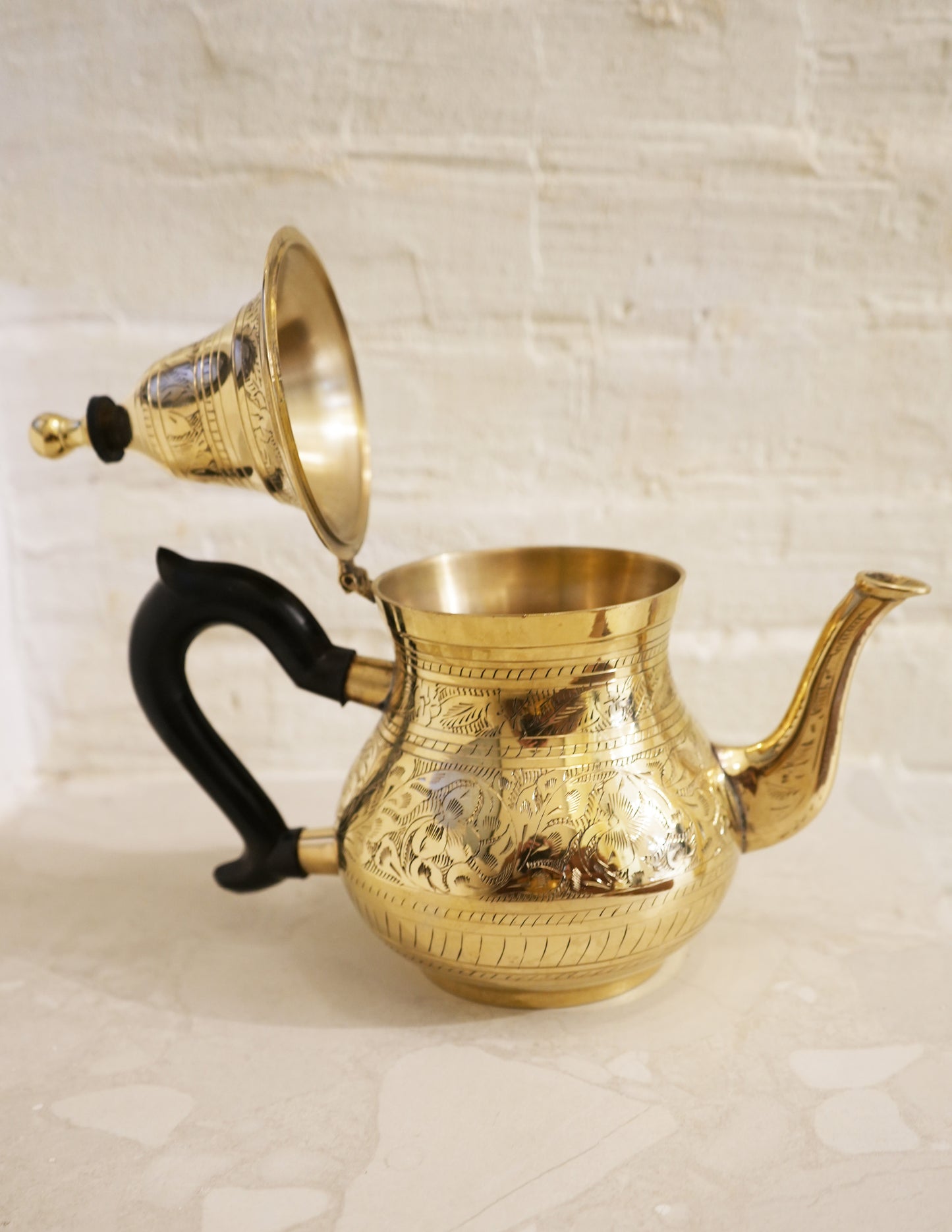 Traditional Brass Teapot LG