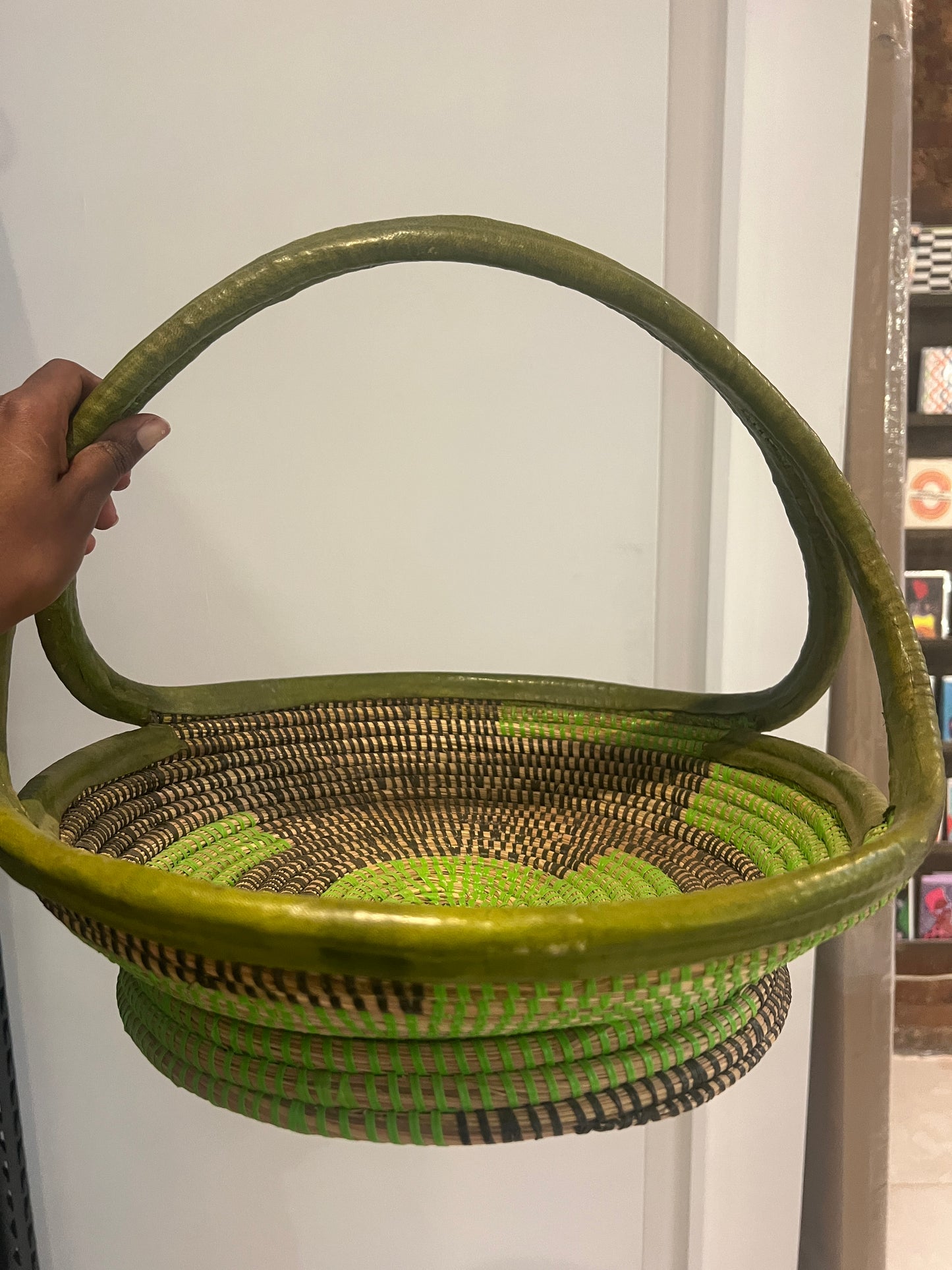 Erikah Woven + Leather Fruit Baskets