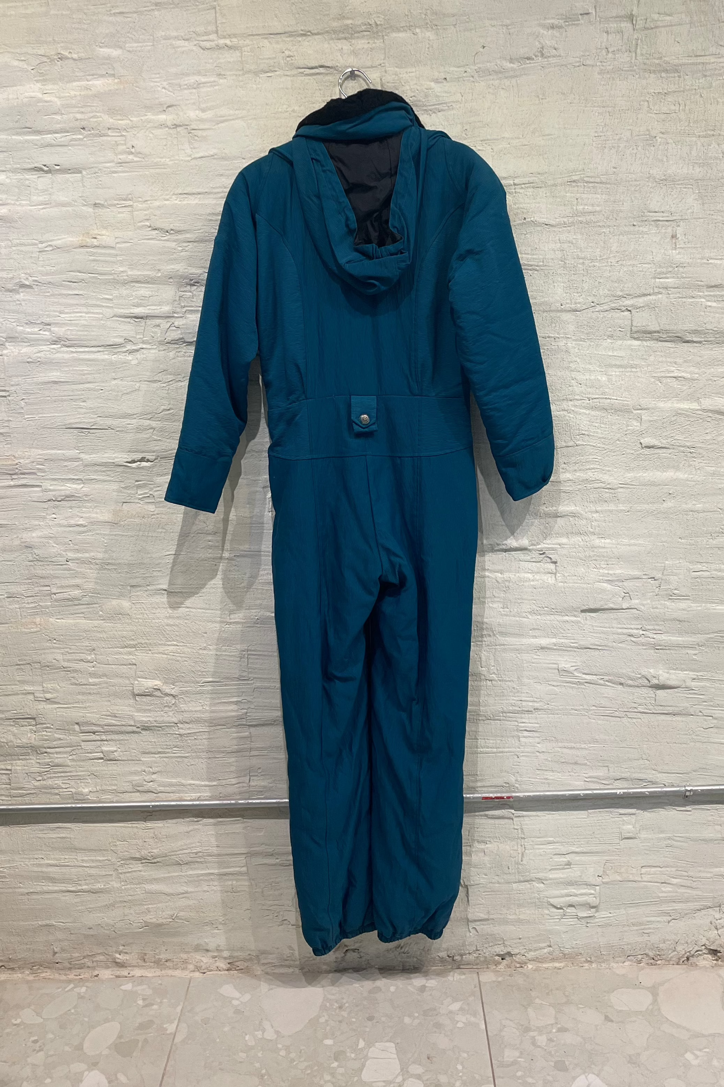 Nils Snowsuit in Teal - Vintage/ Used