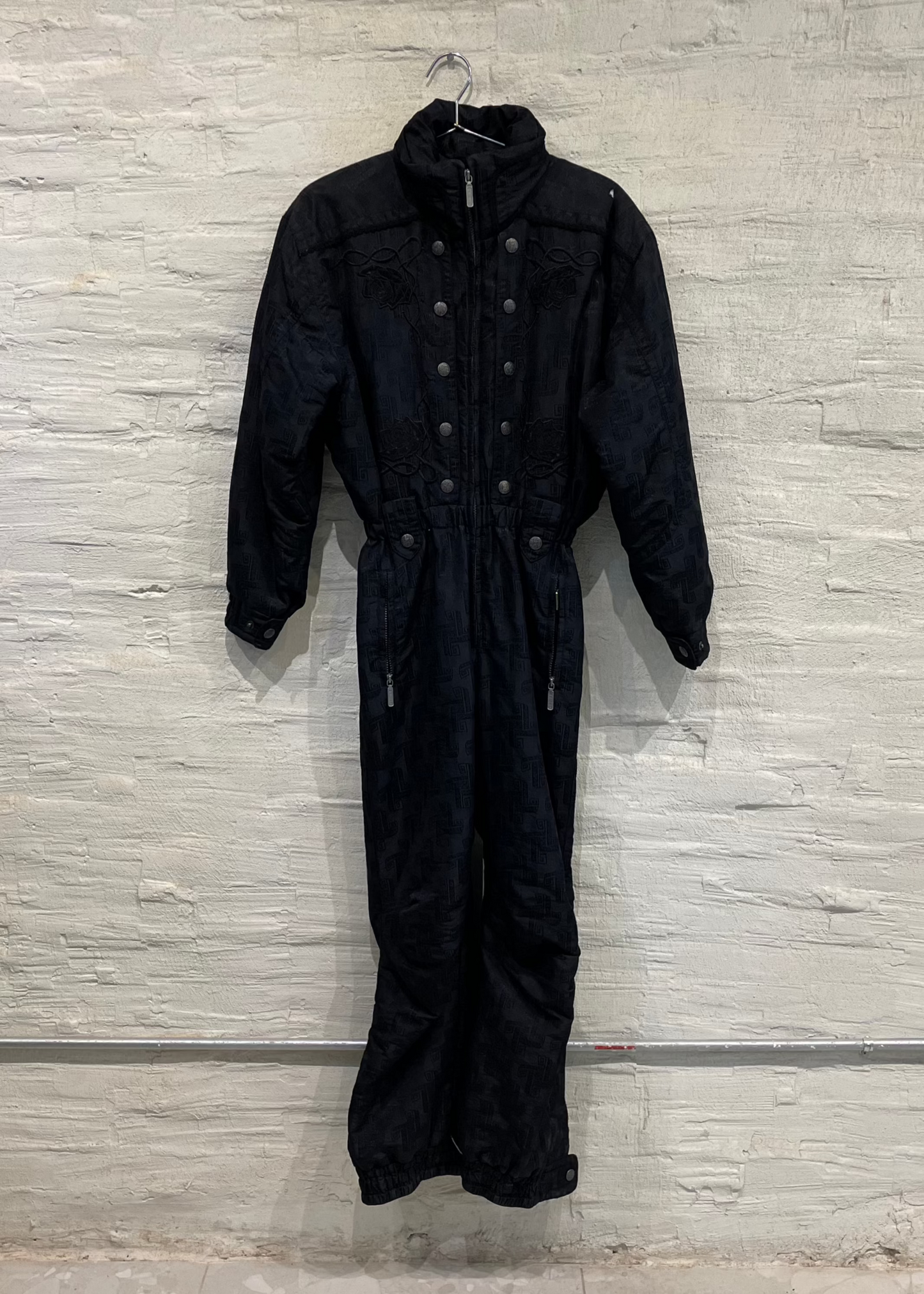 Black Head Snowsuit - Vintage/ Used