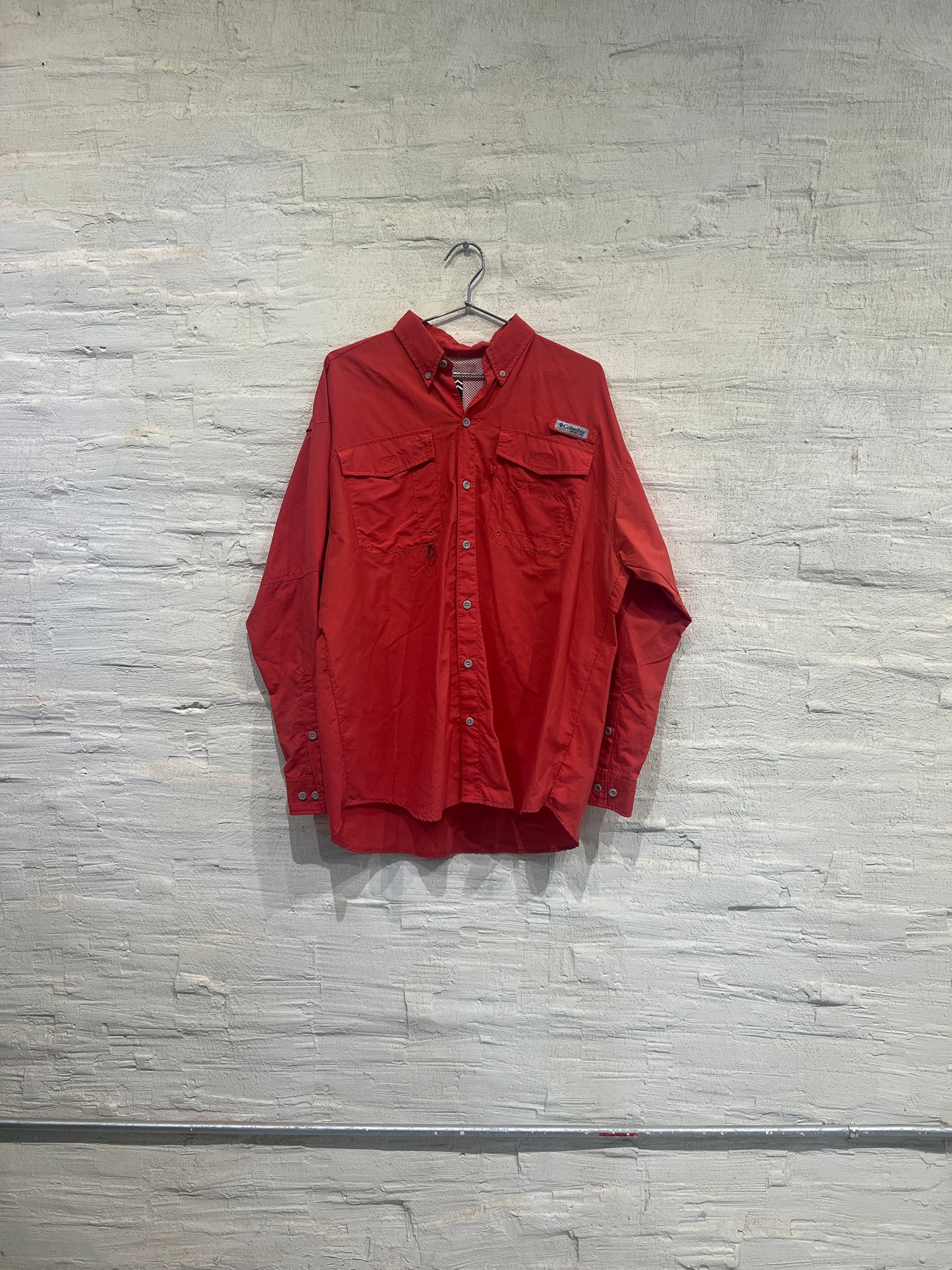 Columbia Salmon Button Down - Vintage/Used