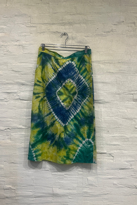 Tie dye pencil skirt- Vintage/Used