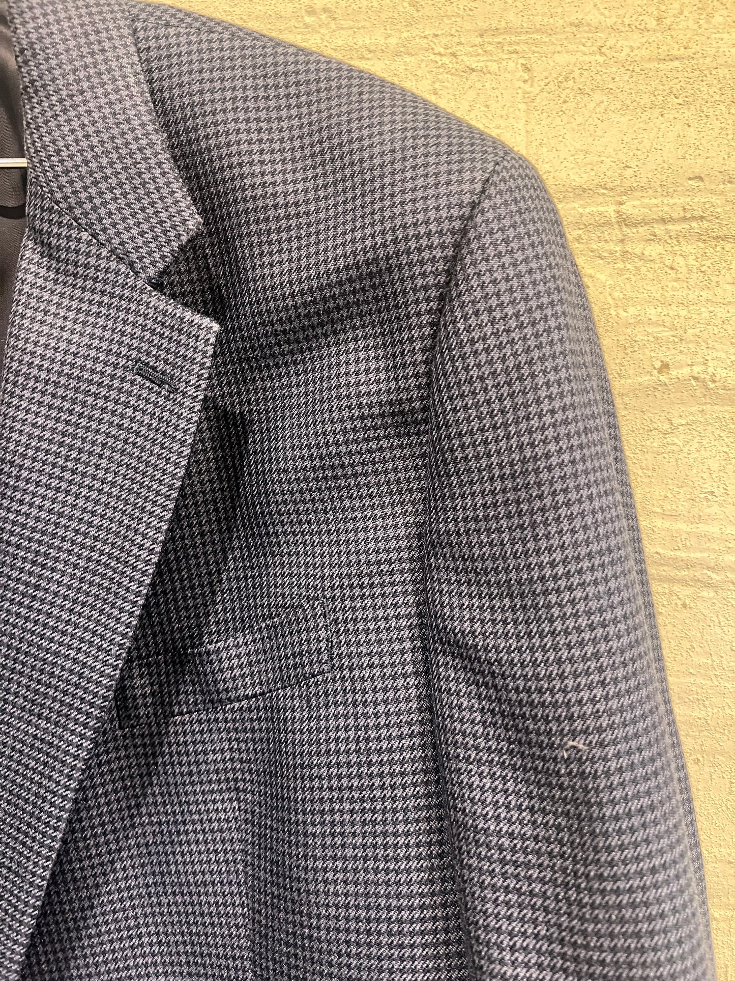 Blue Gingham Blazer - Vintage/Used