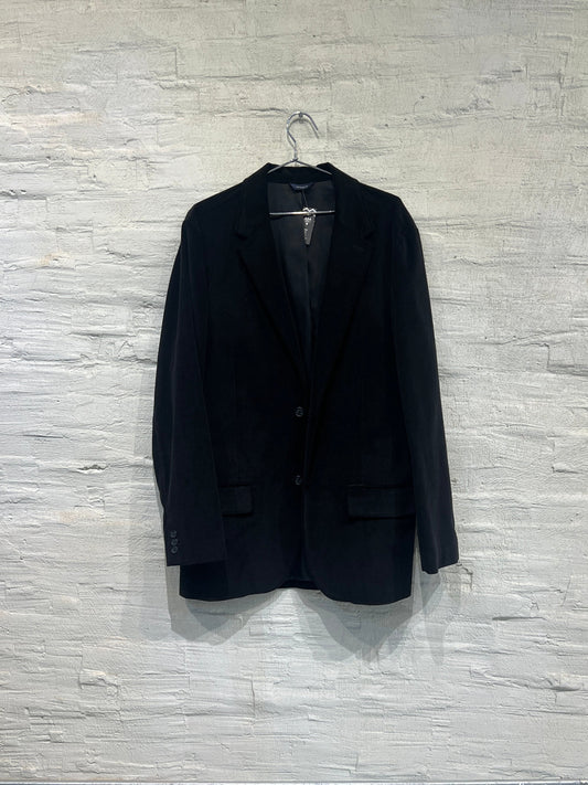 Black Velvet  Blazer- Vintage Used